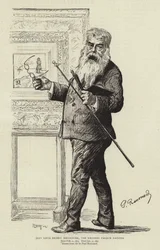 Jean Louis Ernest Meissonier, el eminente pintor francés